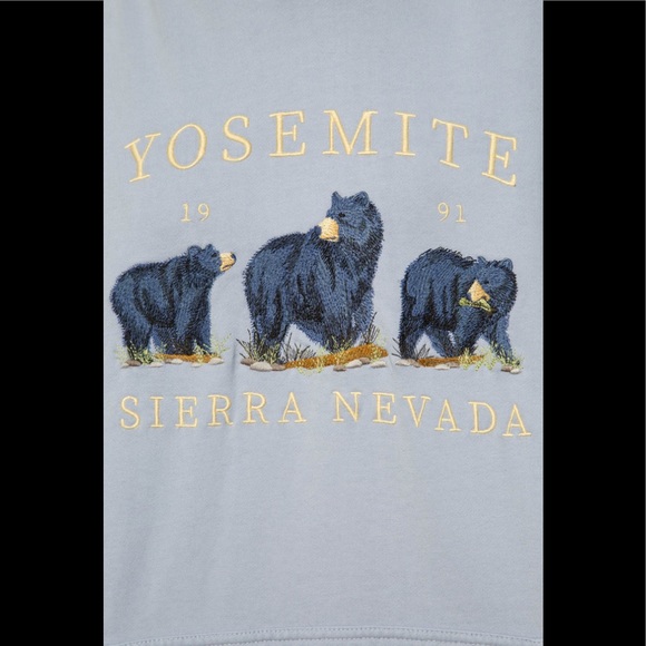 Brandy Melville Tops Brandy Melville Christy Yosemite Bear Hoodie